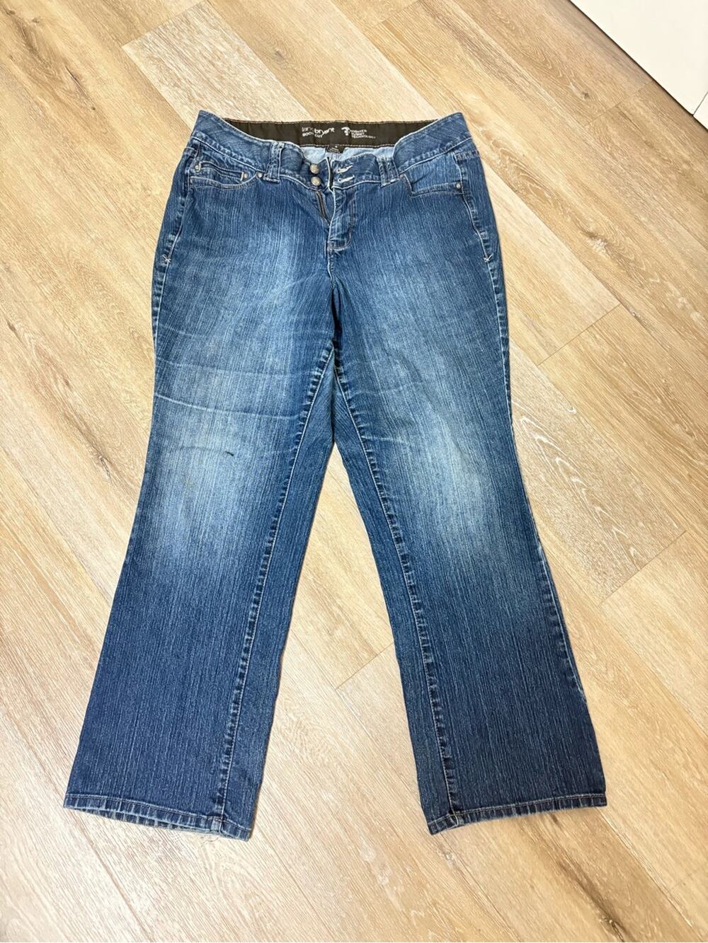Lane Bryant Boot Cut Jeans Tighter Tummy Technology Dark Wash Women Size 16
